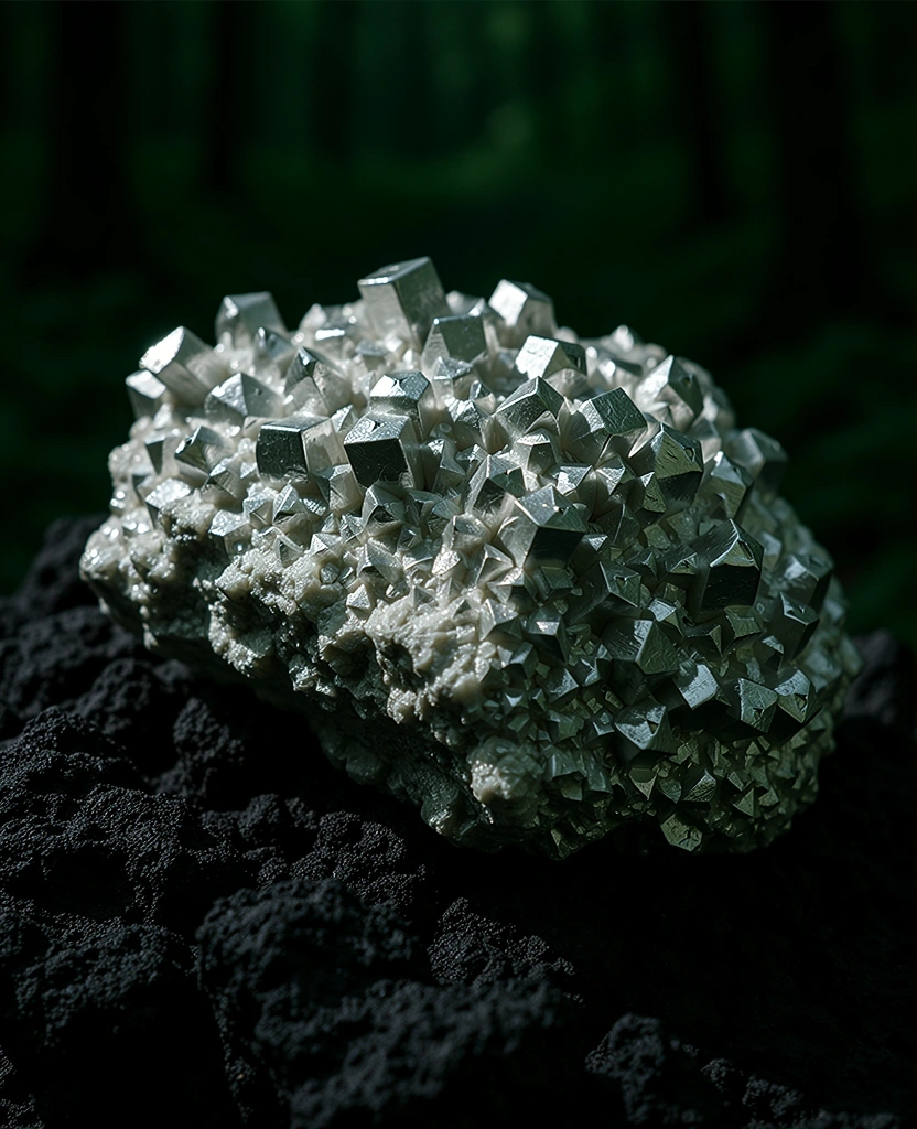 Mineralische Struktur